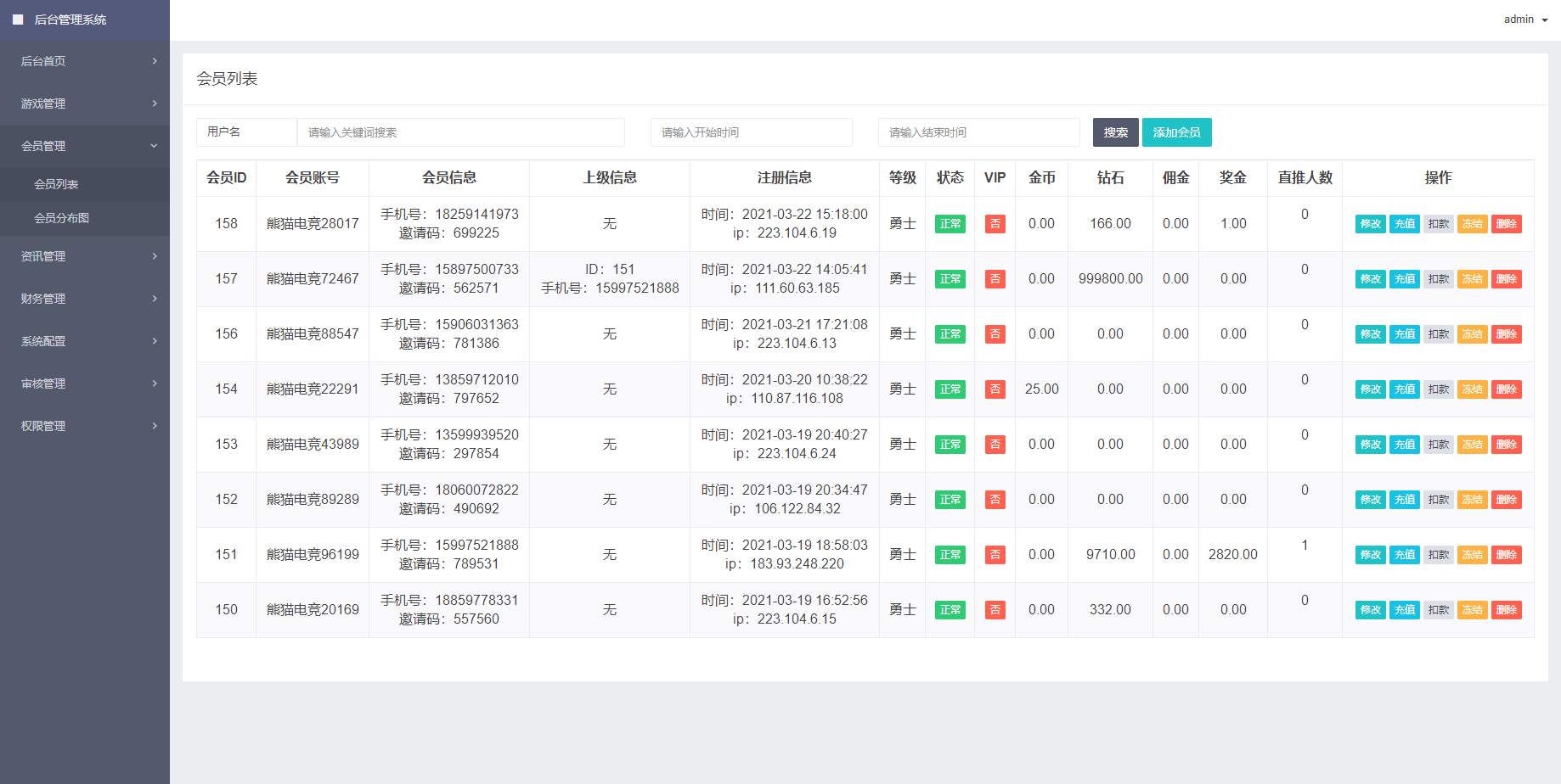 图片[4]-熊猫电竞赏金电竞系统源码 APP+H5双端 附搭建教程 支持运营级搭建-梦都歌-精品资源社区,梦都歌资源网